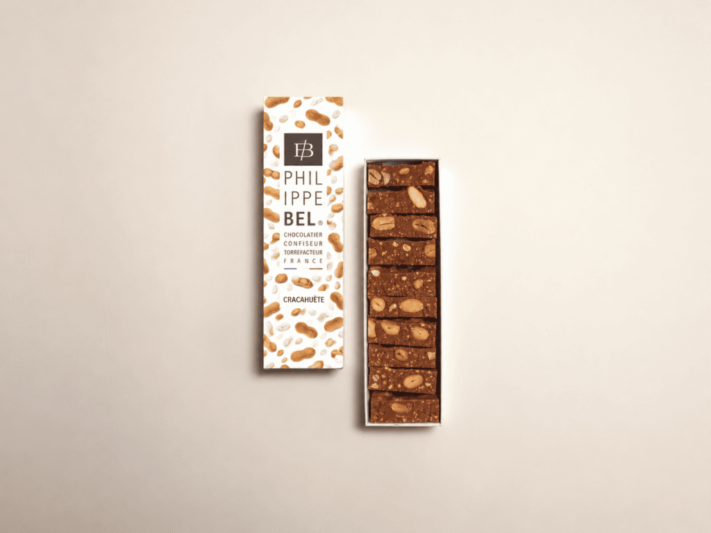 Crumble chocolat au lait avec cacahuète torréfié et salé - 210g
