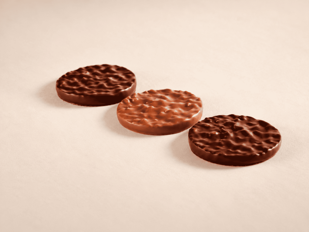 Palet de chocolat lait et noir avec éclats d'amandes - 170g