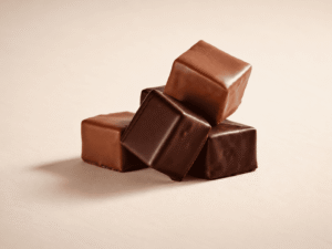 Guimauve à la vanille enrobées de chocolat au lait et noir - 220g