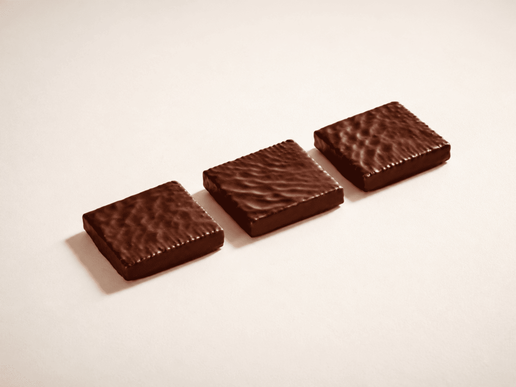 Biscuit spéculoos enrobé d'une fine couche de chocolat noir - 180g